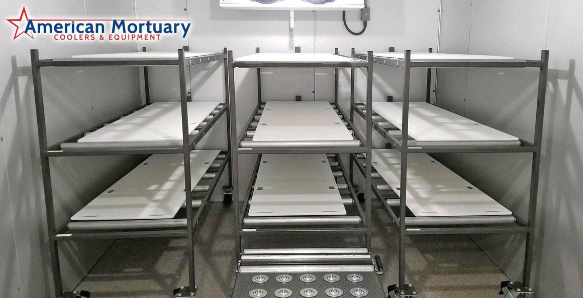 Additional equipment: basket stretcher, cadaver bags, slider board.