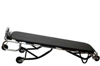 Ultra 1000 mortuary cot wheels, 6-inch swivel wheels with locks, medical stretcher mobility