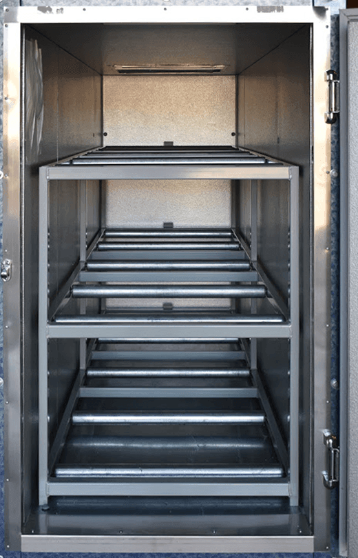 3 Body Oversized Mortuary Freezer - AMC Model #3BX-F - American Mortuary Coolers Powered by Funeral Source One Supply Company