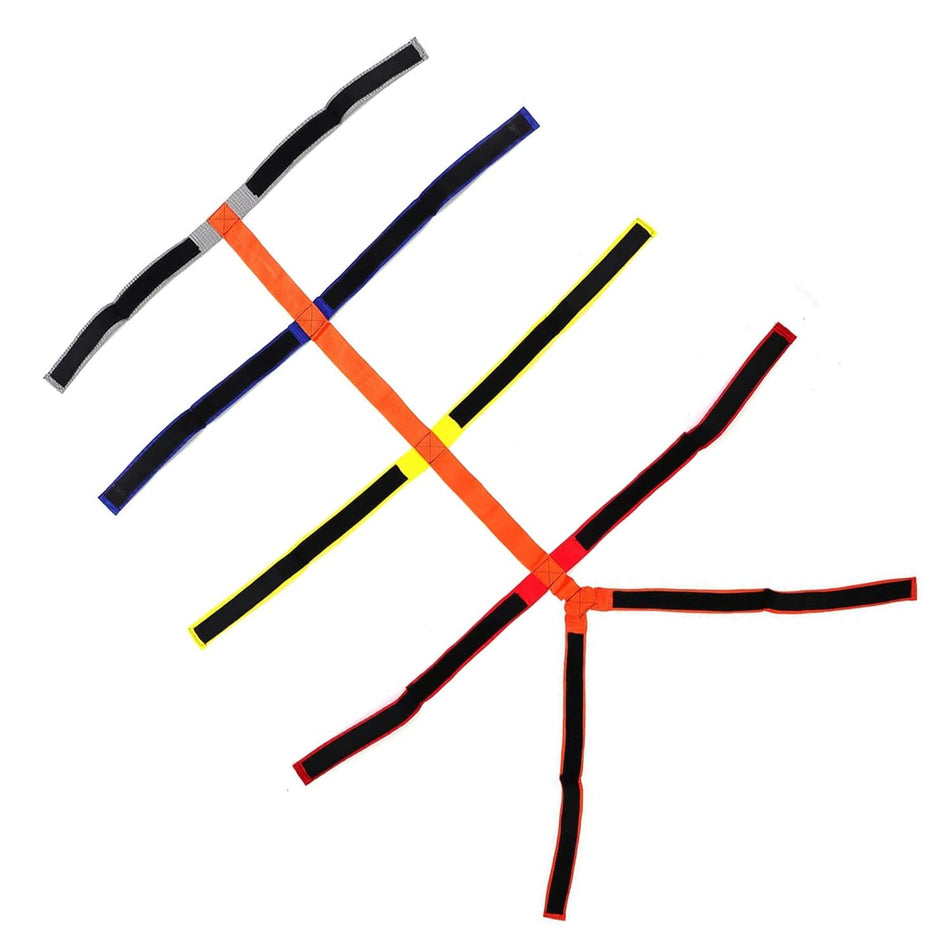 Complete MS-SPS Spider Strap system with 10 straps