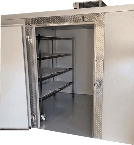 Affordable Mortuary Cooler: 10x10 Walk-In, American-Made
