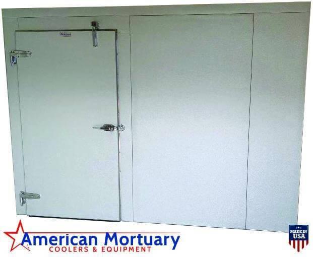 Affordable Mortuary Cooler: 10x10 Walk-In, American-Made