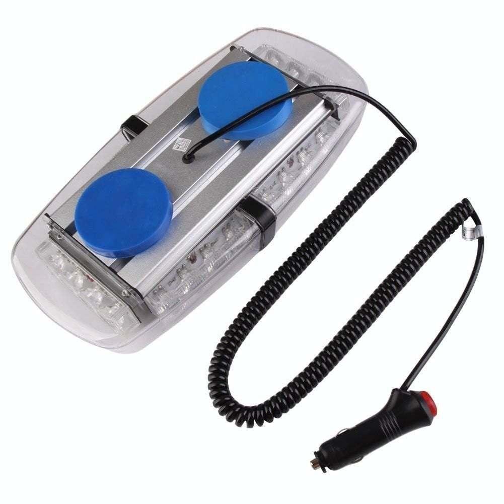 Economy LED Light Bar Blue Lights 11.8"