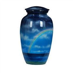 Urn Hand Crafted Rainbow